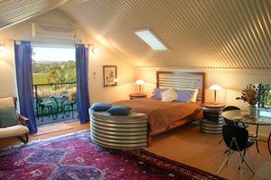 One of the rooms at Patly Hill